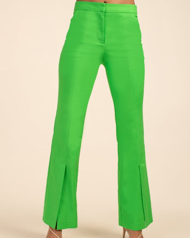 kelly green dress pants Shamrock Kelly Green The Most Popular High Waisted Dress Pants – Aquarius  Brand main image 0