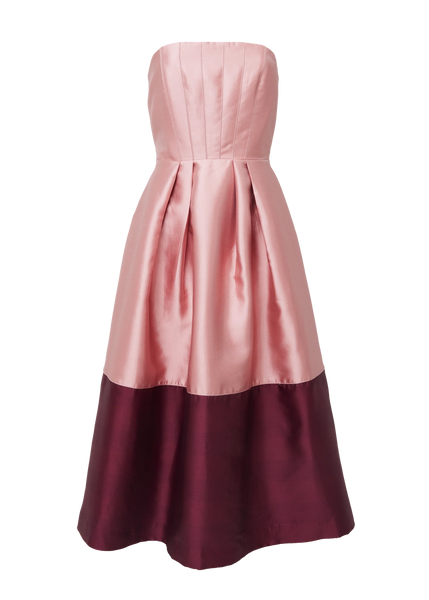 Catherine Dress Blush Mikado