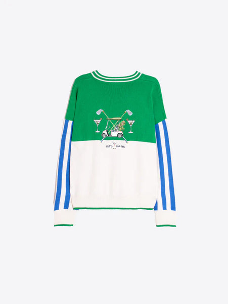 Green Golf Sweater