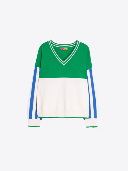 Green Golf Sweater
