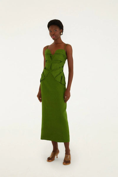 Green Leaf Dress