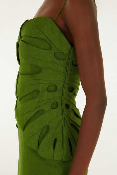 Green Leaf Dress