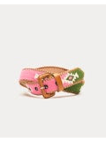 The Guatemalan Belt In Leather By Frances Valentine