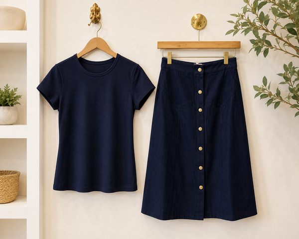 Navy Skirt