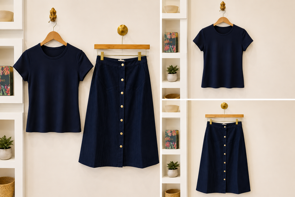 Navy Skirt