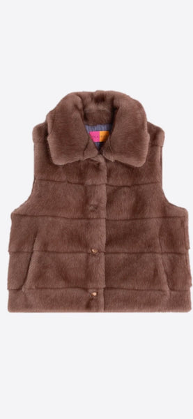 Camel Fur Vest