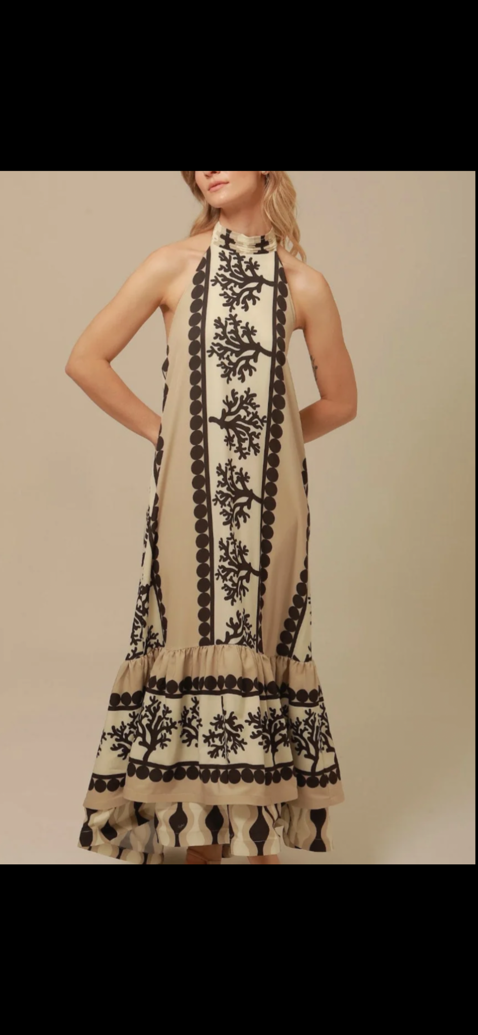 Jessica Maxi Dress Halter Style