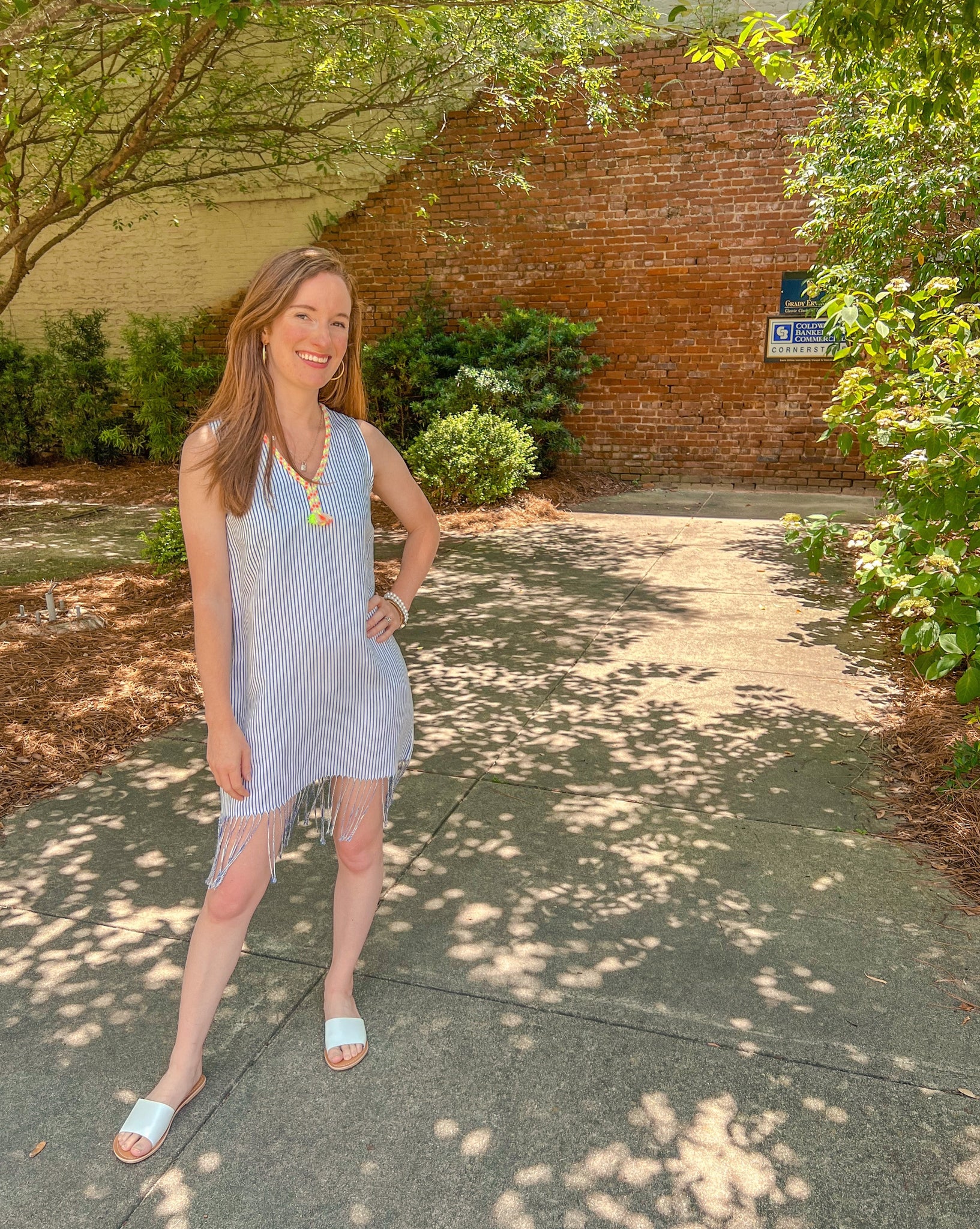Iris Fringe Dress