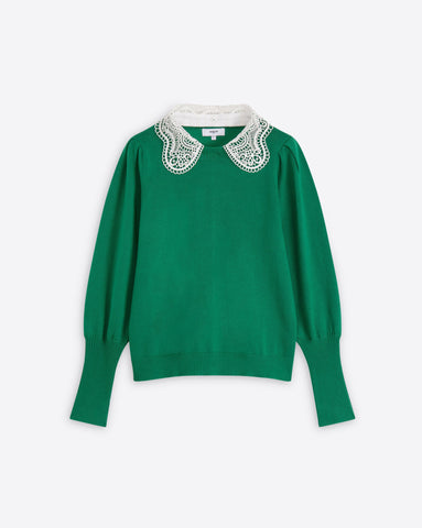 Field of Green Sweater