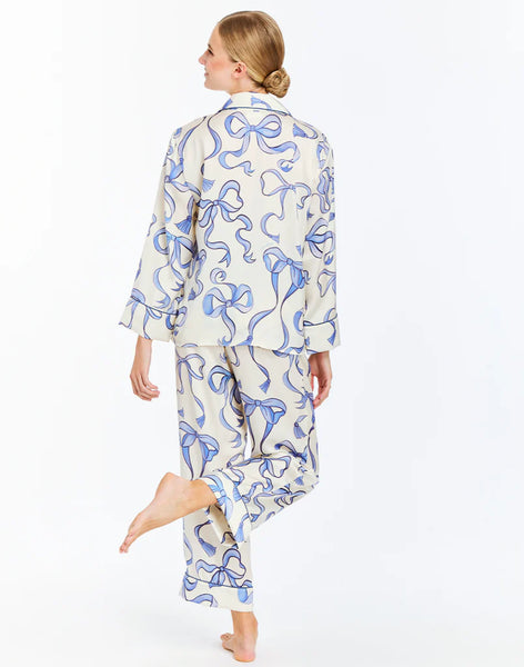 Mestiza Blue Ecru Pajamas