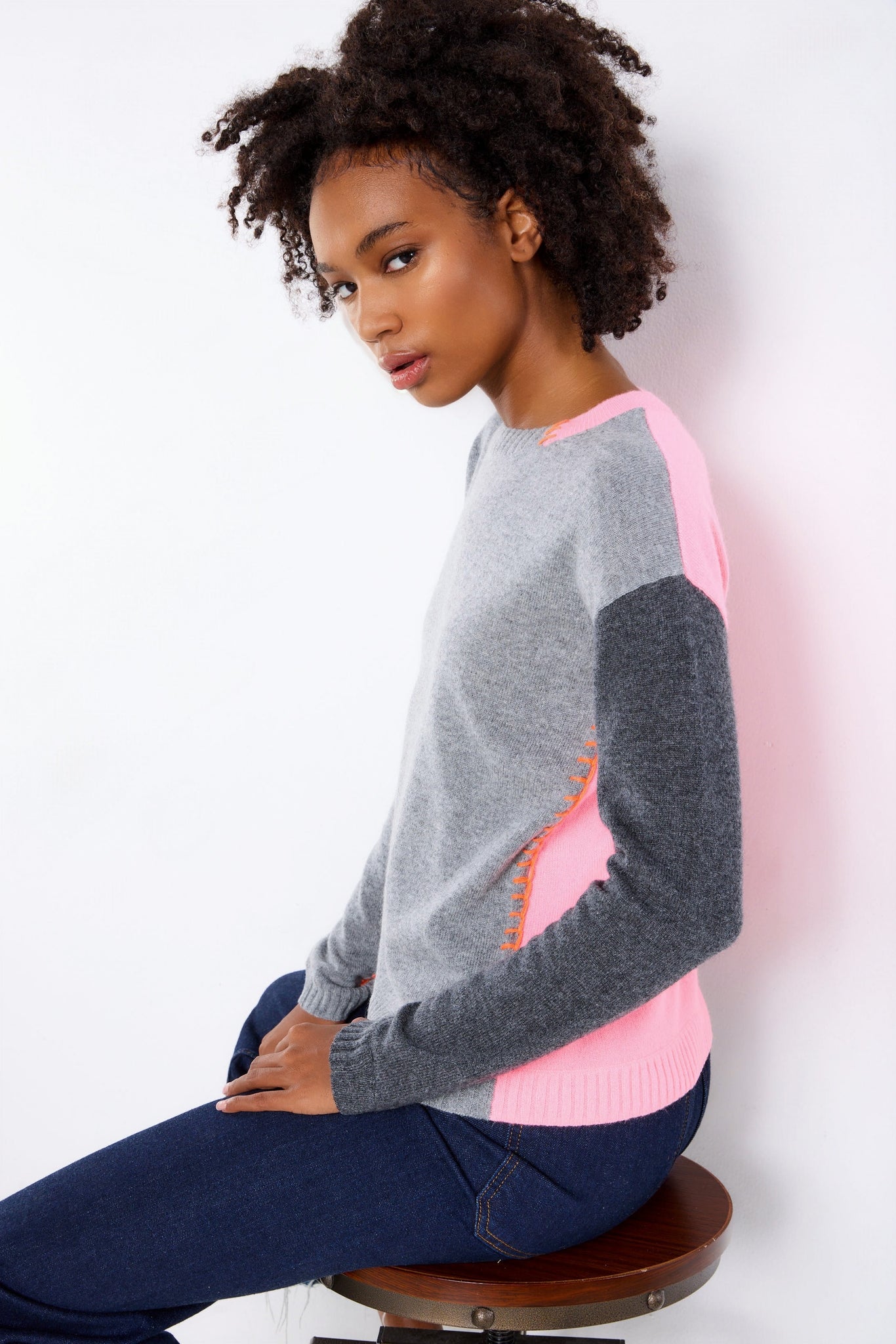 Writer's Block Cashmere Sweater