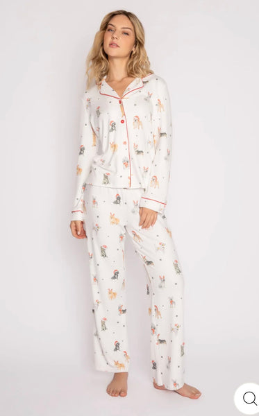 Stars & Paws Pajama Set