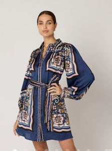 Charisma Mini Dress- Floral Anise