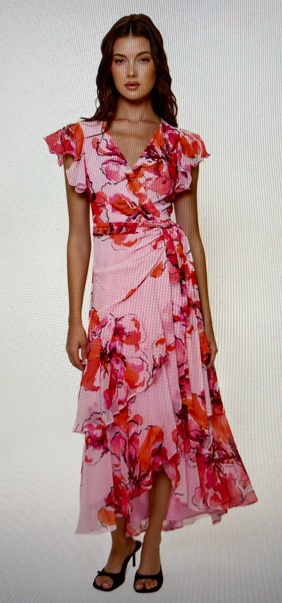 Ruffle Sleeve Wrap Dress: Hutch – One Accord Sumter Ruffle Sleeve Wrap Dress: Hutch – One Accord Sumter