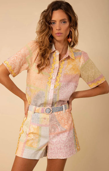 Taylor Linen Top