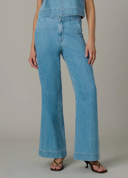 The Clean Denim Trouser