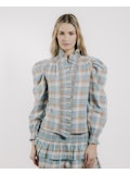 Long Sleeve Plaid Zuri Top- Love the Label