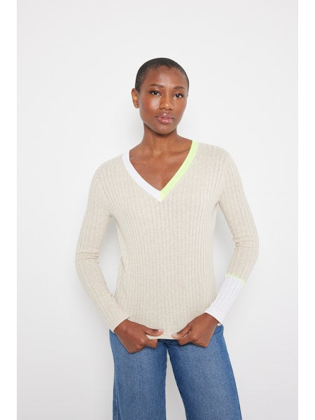 LT Sweater-Cuff Call-Almond