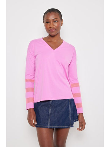 Hot Orchid Mesh Fest Shirt.