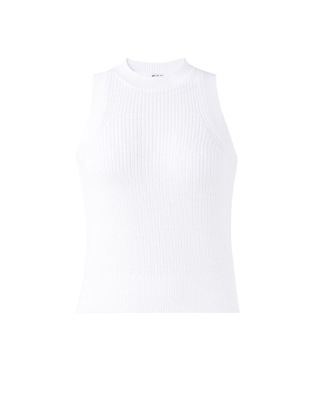 Demi High Crew Neck Tank