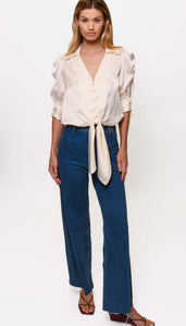 Off White Blouse - HUTCH
