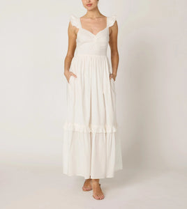 Cleobella Nica Maxi Dress in White - size M Cleobella Nica Maxi Dress in White - size M