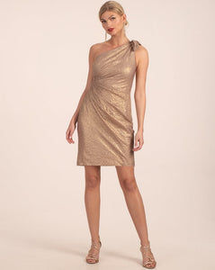 trina turk gold dress Trina Turk Highlight Women's Dress Gold : 6