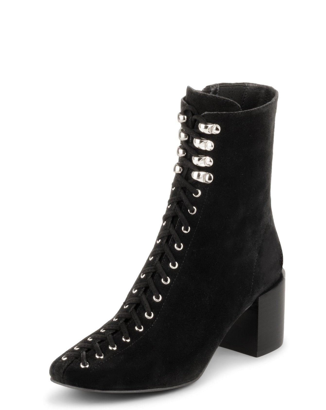 Belmondo Black Lace Up Boot