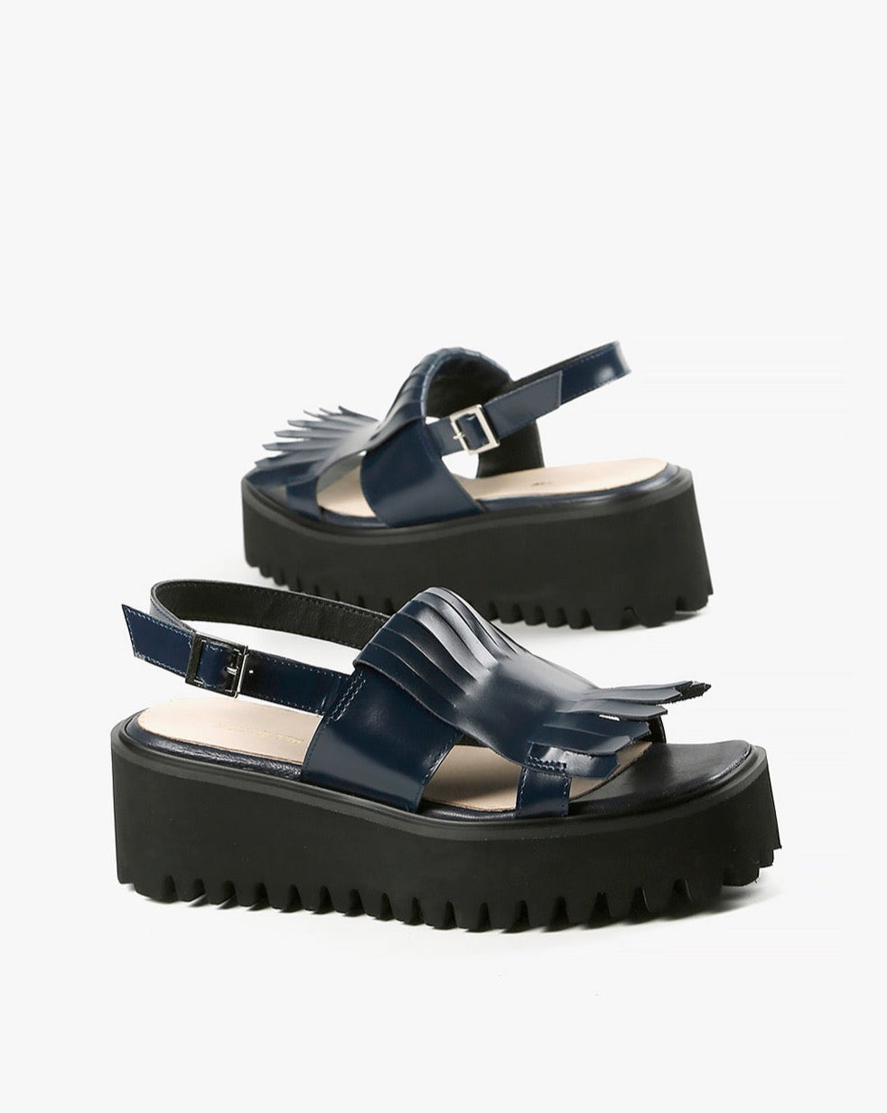 Kiltie Navy Sling Flatform