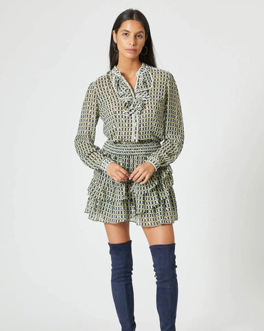 Geo Mini Skirt