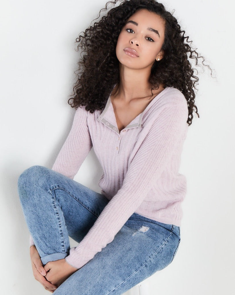 Lilac Frost Sweater