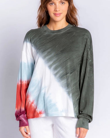 Olive Tie Dye Set
