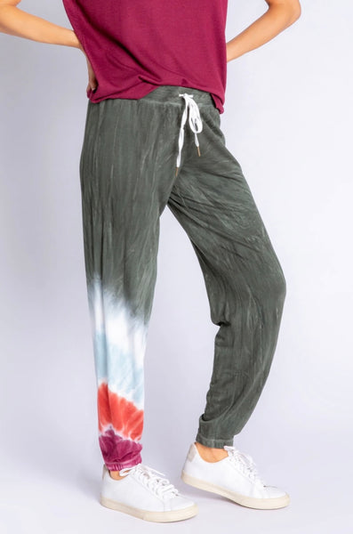 Olive Tie Dye Set