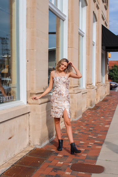 Emilia sweetheart sheath dress