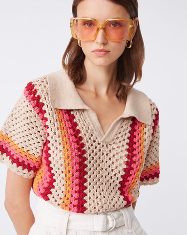 Perisol Crochet Top